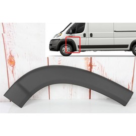 for Dodge RAM PROMASTER 2014-2018 Front Door MOLDING Trim Fender Flare Left Driver Side Gray