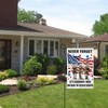 Never Forget 911 Garden Flags Veteran Day Commemoration Day Outdoor