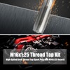 VIKKSAER Spark Plug Thread Repair Tool, M16 x1.25 Thread Tap