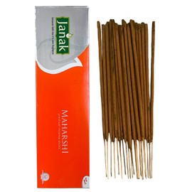 MAHARSHI Sandalwood Incense, 1.8 oz (50 g), Approximately 24 Sticks Incense Sticks, Sandalwood, Woody Smoky Calm Scent