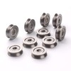 CHEERBRIGHT 50 Pieces Deep V Groove Guide Pulley Rail Ball