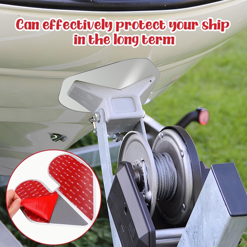 DECOHS 2 Pcs Bow Guard for Boats- Stainless Steel Boat