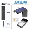 JOFIOS Solar Pathway Lights 2 Pack with Warm White and
