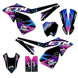 ETM RTR Baskin Standard Senge Graphics Without Rider I.D. Compatible with Electro & Co