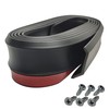 Front Bumper Spoiler Lip 8.2ft/250cm Length Universal 2.5m Rubber Side
