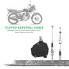 Tuperoymse Motorcycle Stunt Clutch Lever Easy Pull Cable System for