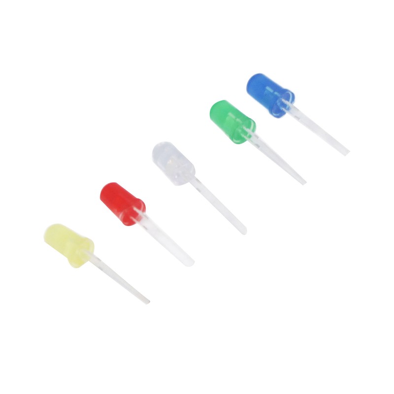 1000Pcs LED Light Emitting Diode Assortment Kit Bulb Lamp Components