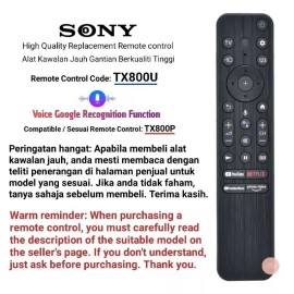 For Sony Original RMF-TX800U Voice TV Remote Control  for SONY 4K Smart TVs