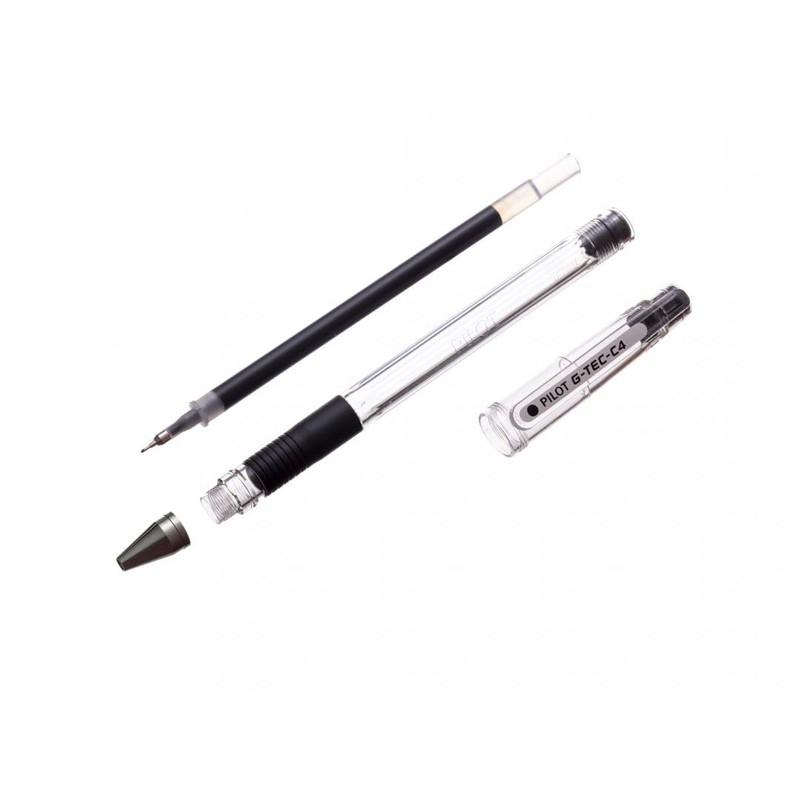 PILOT G-Tec C4 Gel Ink Rollerball Pen - 0.4mm Nib