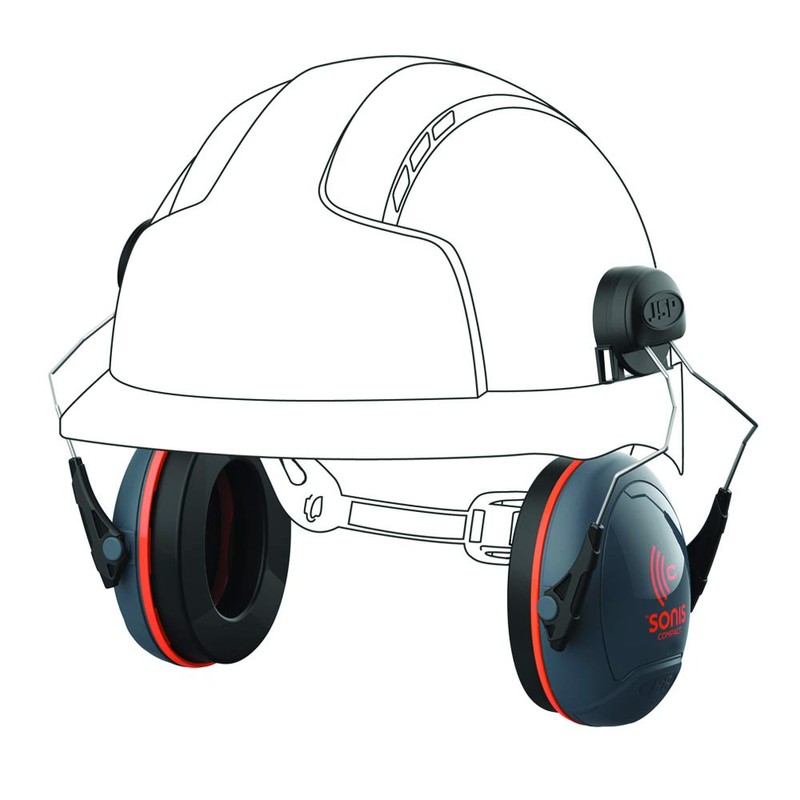 JSP Sonis Compact Helmet Mounted Ear Defenders - SNR 31