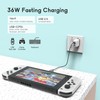 TreasLin Switch Replacement Dock, PD 36W USB C Charger for