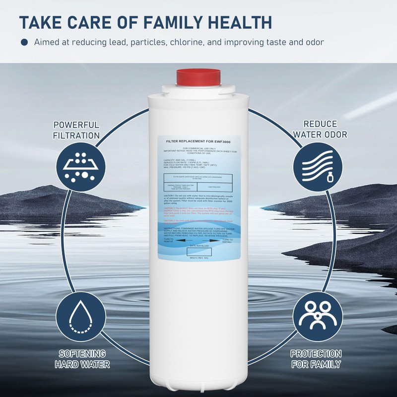 51300C Water Replacement Filter (No Chip) Compatible with Elkay 51300C