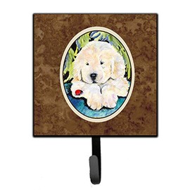 Caroline's Treasures SS8271SH4 Golden Retriever Leash Holder or Key Hook, 7Hx4.25W, Multicolor