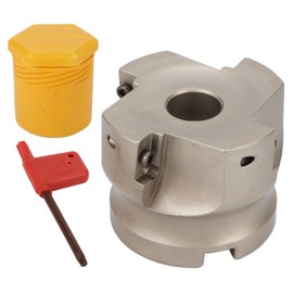 Face Milling Cutter Head 4 Flute 40cr High Hardness Oxidation Resistance CNC Mill Cutter for Metal Processing
