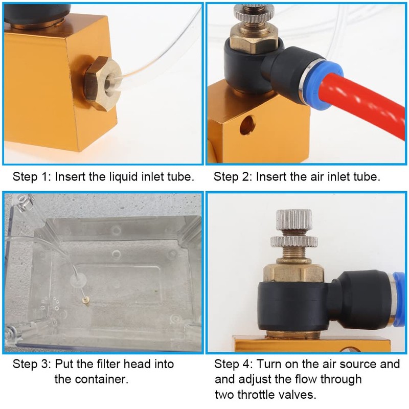 OriGlam Mist Coolant Mist Lubrication, Spray System Unit Used for