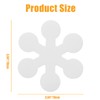 Coufce Bathtub Stickers Non Slip, White Tubs Safety Shower Treads,