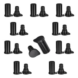 KarlKers Solar Connector Caps, IP67 Solar Panel Connector Cap Weather Resistant Dust Male and Female Cap for MC-4 Solar Connectors (10 Pairs)