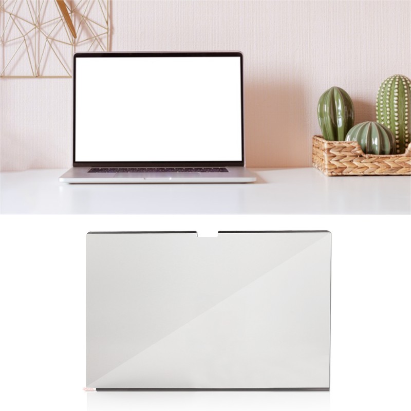 Computer Screen Filter 16.2in PET Magnetic Removable Blue Light Blocking