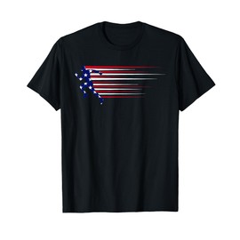 Best USA American Flag Track And Field Gift Team Men Women T-Shirt