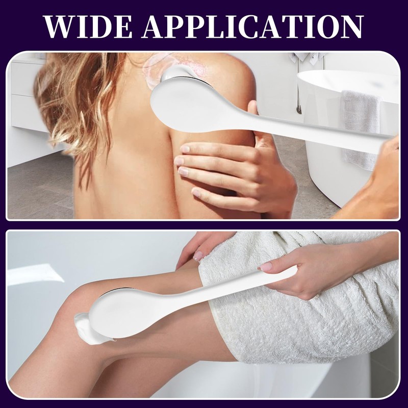 Lotion Applicator for Back - Long Handled Sponge for Easy