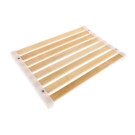 Kisangel Quick-Drying Sauna Seat Cushion Tatami Mat Bamboo Bathroom Spa Accessory