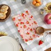 aiwkjdns Kitchen Towels 2 Pcs Cotton Strawberry and Chicken Kitchen