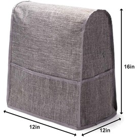 Stand Mixer Dust-proof Cover, Mixer Cover with Organizer Bag Fits All Tilt Head & Bowl Lift Compatible 5-8 Quart Models