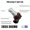 KISLED Super Bright 3000lm H8 H11 LED Fog Lights Bulbs