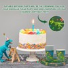 TULEBOLIAN 60PCS Dinosaur Theme Party Tableware Set,Dinosaur Party Plates,Napkins,Cup,Dinosaur Birthday