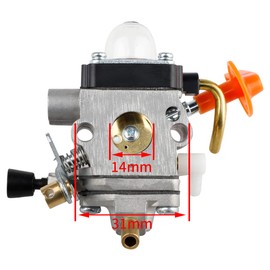 HUZTL FS90R Carburetor for Stihl FS110R FS130R FS100 FS90 KM90R KM90 FS100RX FS110 KM110R HT100 HT101 Trimmer Weed Eater C1Q-S174
