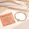 Esrial Retirement Gift for Woman Compass Bracelet Gifts for Women