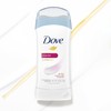 Dove Invisible Solid Antiperspirant Deodorant Stick for Women, Powder, For