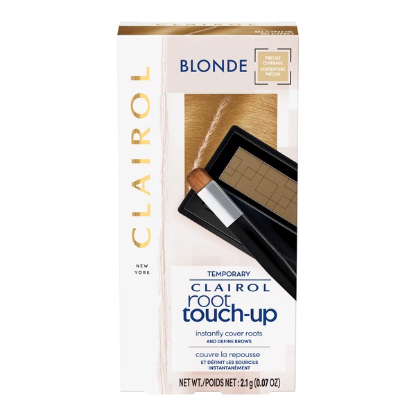 Clairol Root Touch-Up Temporary Concealing Powder, Blonde Hair Color, Pack of 1
