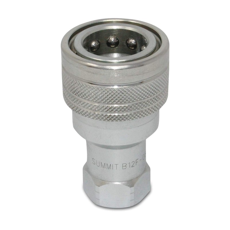 1/2″ NPT ISO 7241-B Quick Disconnect Hydraulic Coupler Set