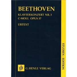 Konzert für Klavier und Orchester Nr. 3 c-moll op. 37. Studien-Edition: Besetzung: Orchester (Studien-Editionen: Studienpartituren)