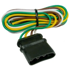 Pico 6595PT 4' Replacement 4-Way Flat Male Trailer Connector