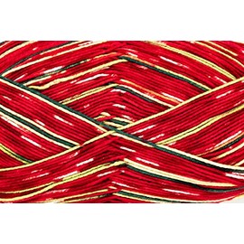 King Cole Footsie 4 Ply 100g - 4906 Christmas Fruit