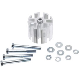 Cobra-Tek Aluminum Fan Spacer 2" Thick 5/8" Pilot With Bolts Washers Machined