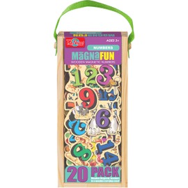 TS Shure by Bendon Numbers Counting 26-Piece Magnafun Educational Wooden Magnets Pre-School Kindergarten Learning 50502