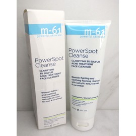 M-61 POWERSPOT CLEANSE CLARIFYING 3% SULFUR ACNE TREATMENT 4 OZ NWB