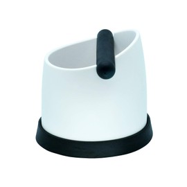 Scarlet Espresso Pico Bello Knock Container for Coffee Grounds from the Portafilter; Tee Container in High-Quality Barista Quality (White)