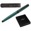 Sheaffer 300 Matte Green Pen with Contrasting Black PVD Trims