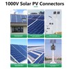 2Sets Solar PV Connectors Set IP68 Waterproof Anti UV 1000V