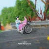 3pcs 1:64 Scale Miniature People for Creative Scenes