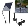Solar Powered Water Pump Kit Powerful Jet Watering Pond Pump