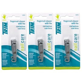 Trim Nail Care Fingernail Clipper (3 pack)