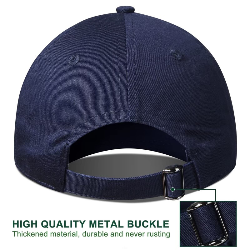 GADIEMKENSD Gorra de béisbol lisa para niños, ajuste sin construir,