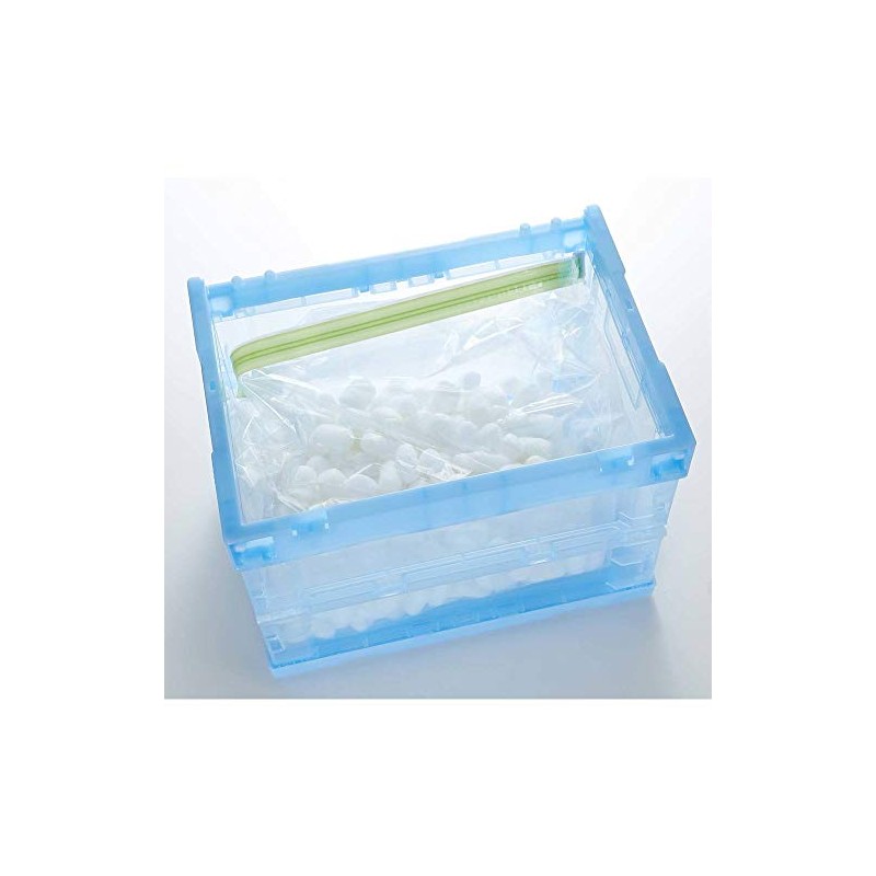 TRUSCO KTI20L Sealed Zipper Bags for Containers for 6.5 gal