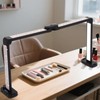 FAHKNS Large Half-Moon Light for Nail Desk, 34IN Foldable LED