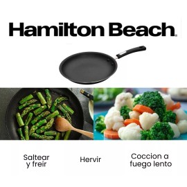 Hamilton Beach Sarten Aluminio Inoxidable Hamilton Beach 12¨extra Delgado
